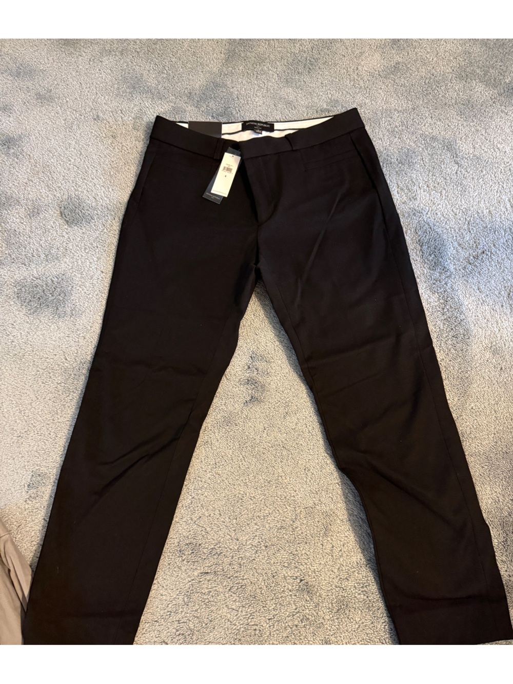 Banana Republic Factory Black Sloan Crop Pants